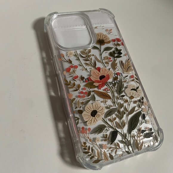 Floral Clear Phone Case - Picture 5 of 11